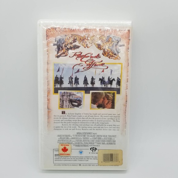 NEW To The End Of Times VHS Tape SEALED VCR  1996 Joss Ackland Christine Taylor - Picture 4 of 4